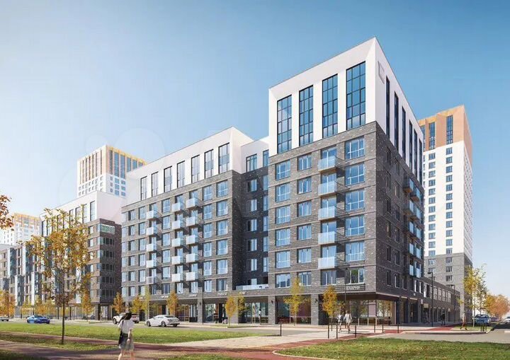 2-к. квартира, 69,8 м², 6/22 эт.