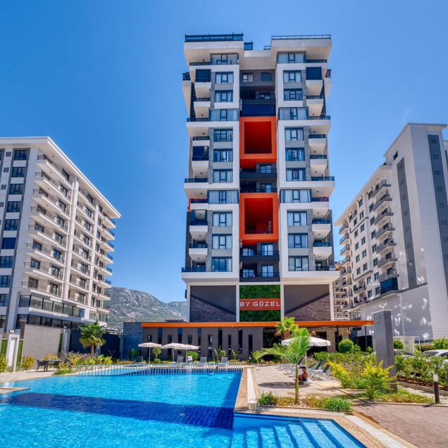 2-к. квартира, 50 м² (Турция)