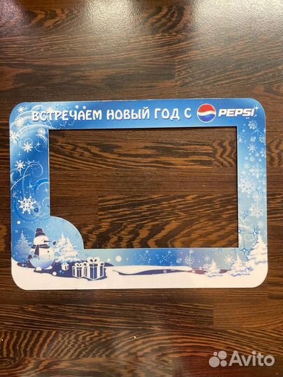 Магнитная фоторамка на холодильник Pepsi