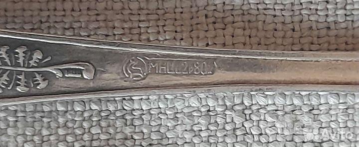 Вилки 12 штук мельхиор СССР