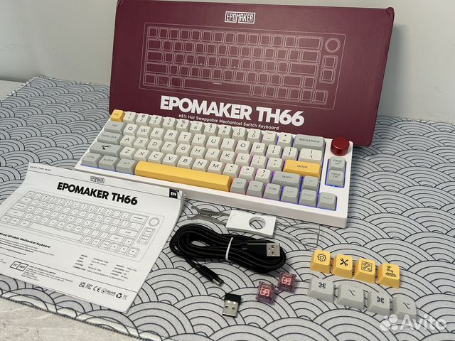 Игровая клавиатура Epomaker TH66 купить в Москве | Электроника | Авито