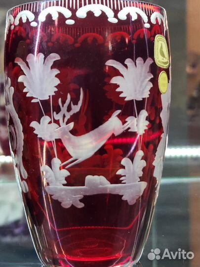 Стаканы.Цветное стекло. Германия