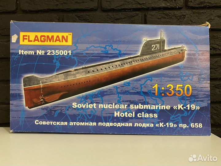 Сборная модель Flagman К 19