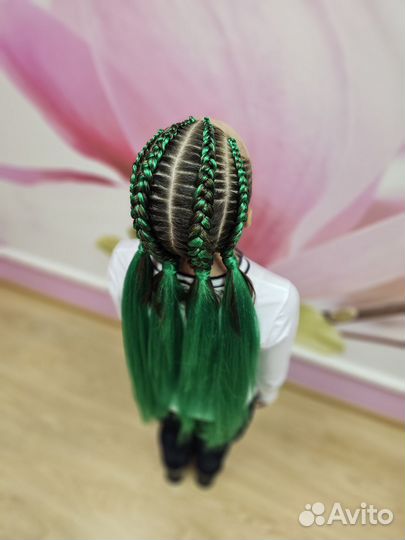 Аквагримм+плетение кос на мероприятие