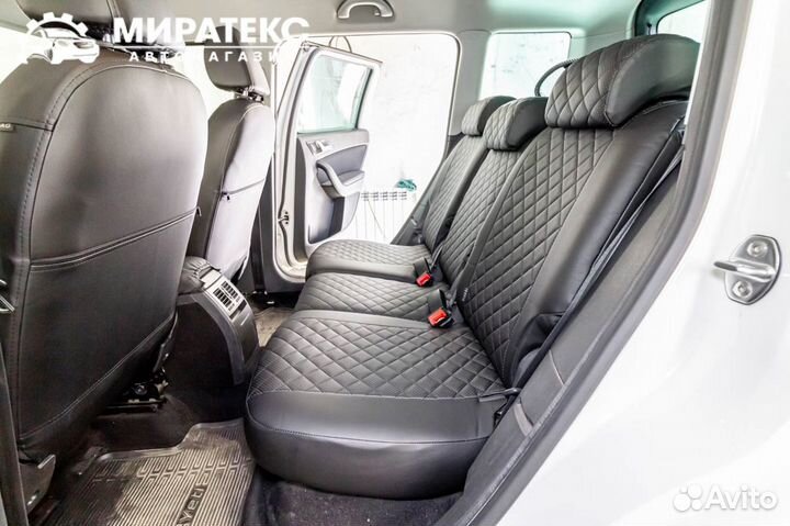 Авточехлы Шкода Йети / Экокожа Ромб