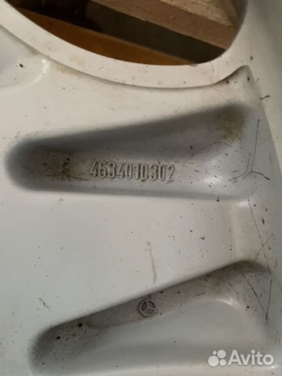 Литые диски r16 на Мерседес gclass Гелик