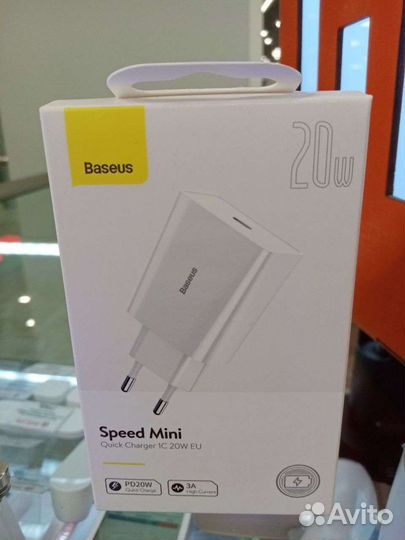 Зарядное устройство Baseus Type-C 20w