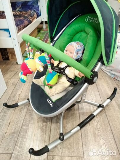 Шезлонг качалка детский