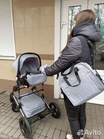 Коляска-трансформер Luxmom 3 в 1