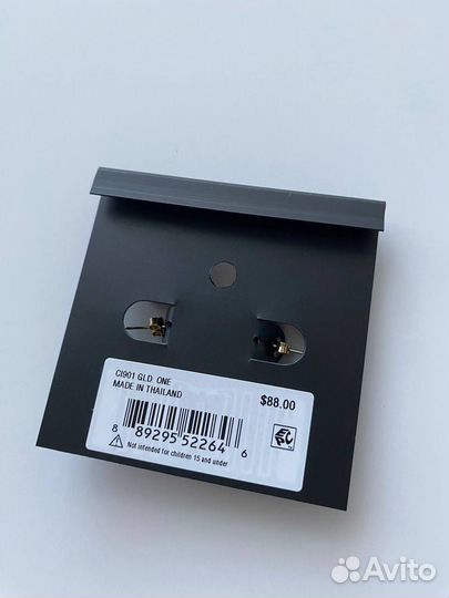 Серьги coach оригинал