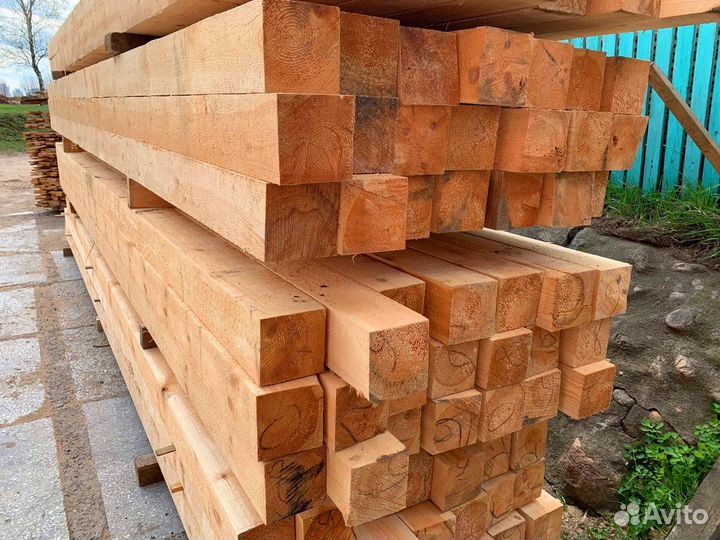 Брус сосна 100х100х6000мм