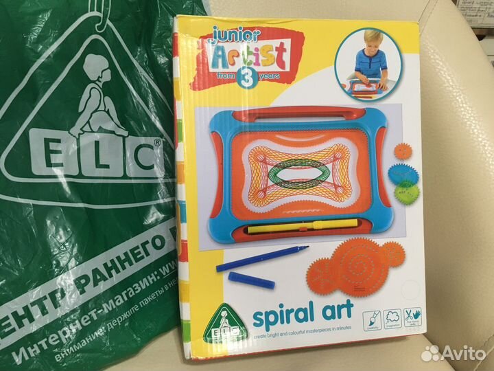 Новый Экран для рисования ELC Спираль