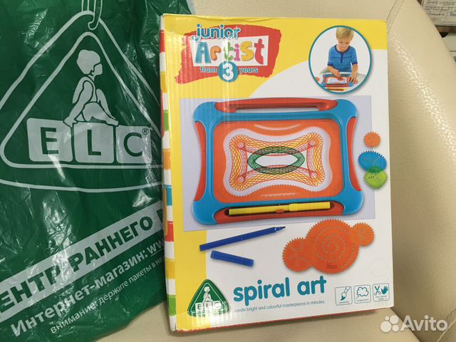 Новый Экран для рисования ELC Спираль