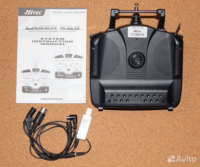 Cистема радиоуправления HiTec Laser 4 FM