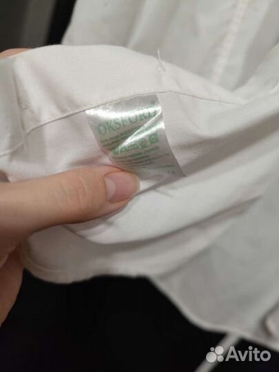 Мужская рубашка белая