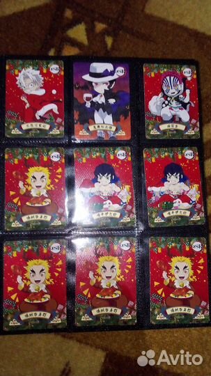 Карты клинок рассекающий демонов