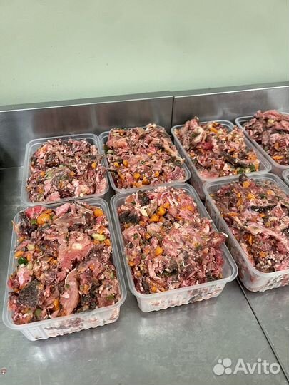 Натуральный Мясной корм для собак по ГОСТ