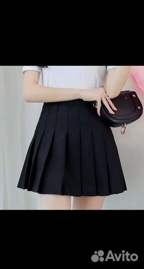 Теннисная юбка размер :хs, цвет:black