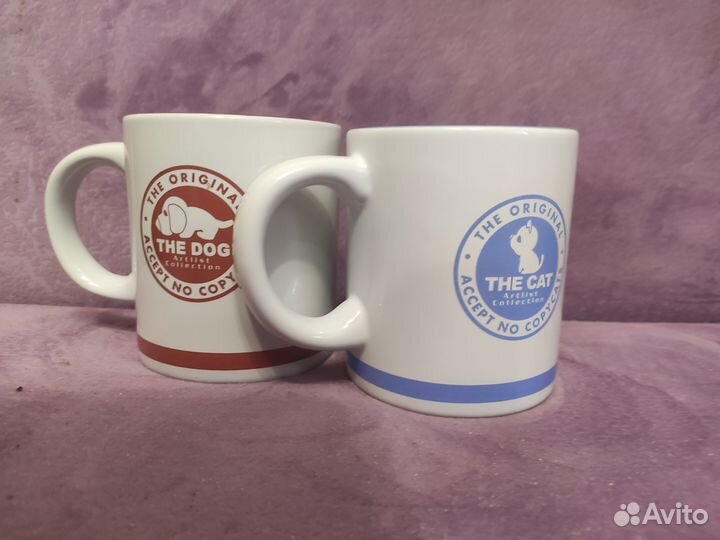 Кружки, сервиз, чашки с блюдцами и без