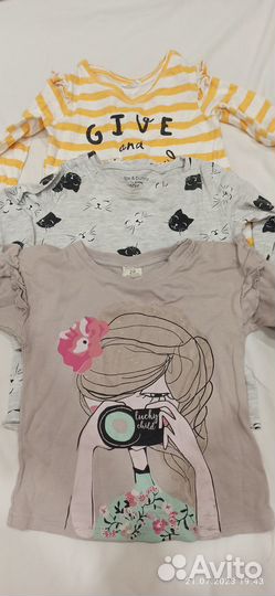 Вещи для девочки пакетом. Размер 104