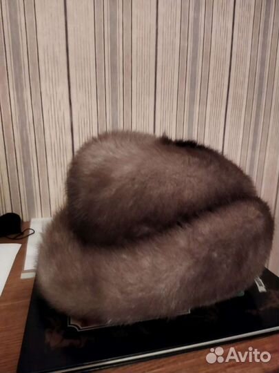 Шапка норковая женская новая