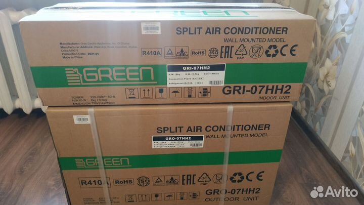 Сплит Системы Green Завод Gree