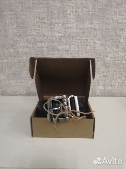 Кожаный ремень ручной работы