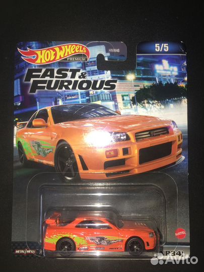 Hot Wheels Premium Nissan Skyline GT-R (BNR34)