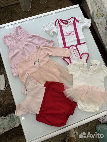 Боди для девочки 68