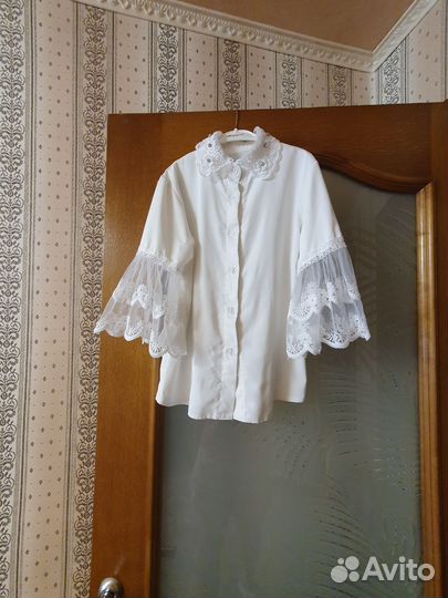 Блузки школные на девочку