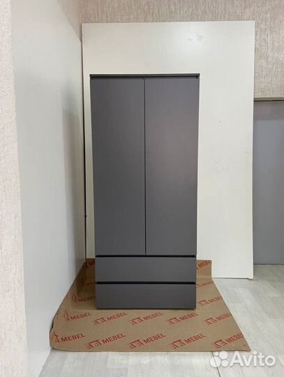 Шкаф матовый графит (аналог IKEA мальм)