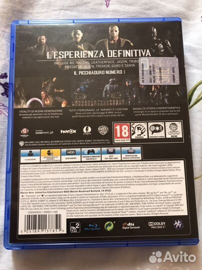 Mortal kombat xl ps4