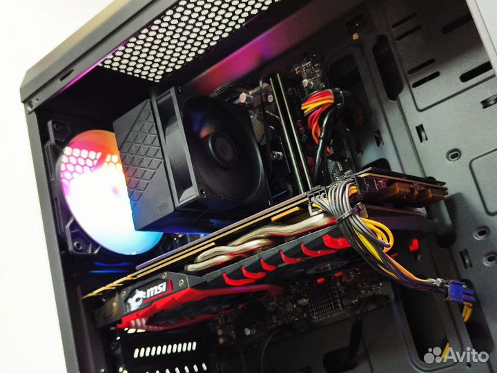 Игровой пк Ryzen 5 GTX 1070 Ti 16Gb