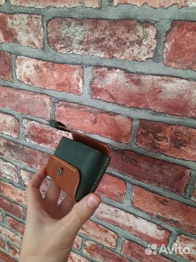 Визитница из натуральной кожи