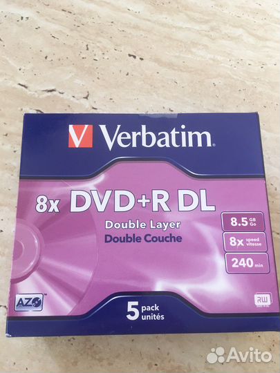 Болванка DVD +R DL