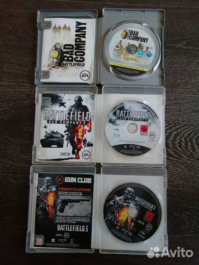 Battlefield. Коллекция из 3х дисков PS3