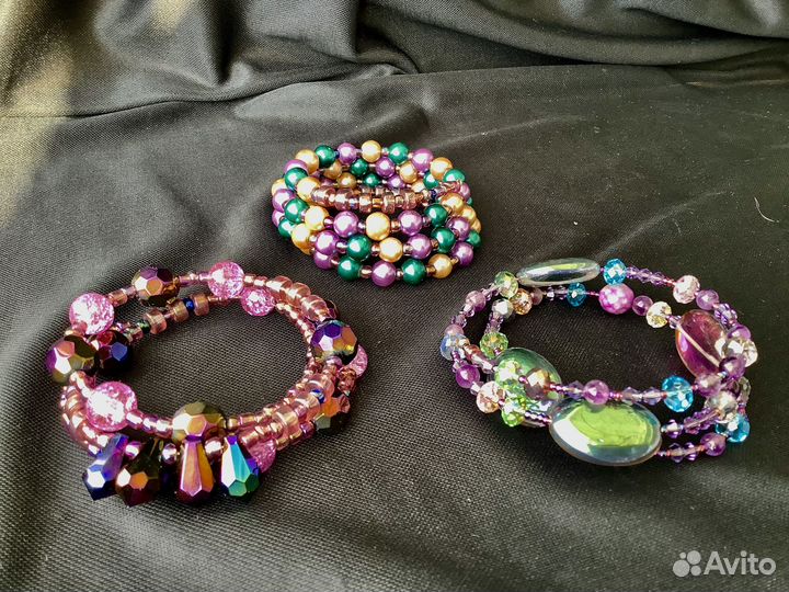 Браслет на проволоке Мемори. Объемный 3 оборота