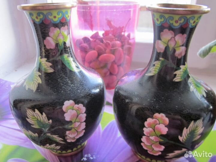 Парные вазы, Китай, середина хх века