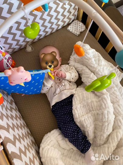 Бортики в детскую кроватку