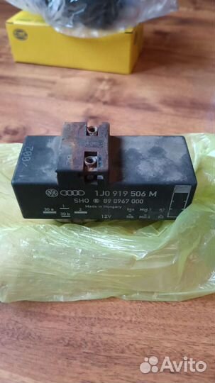 Блок управления вентилятором volkswagen polo