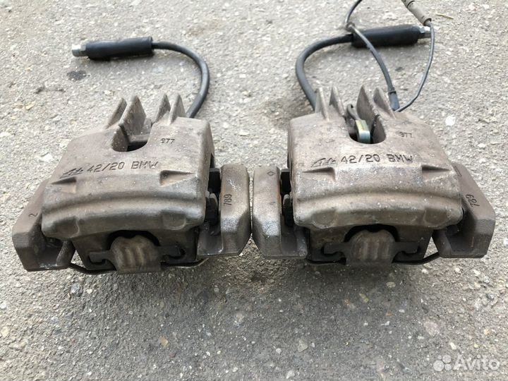 Задние суппорта bmw e60.46000км