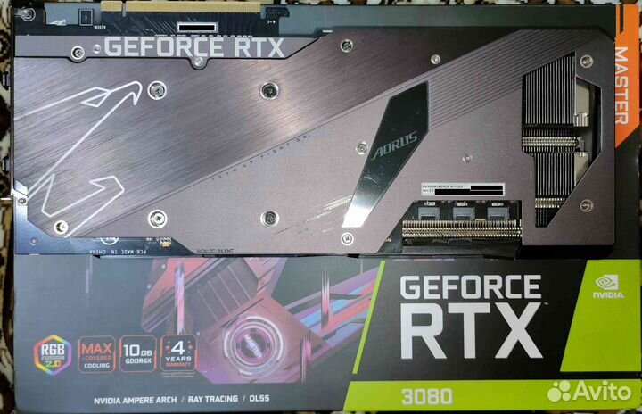 Gigabyte GeForce RTX 3080 Aorus Master 10GB