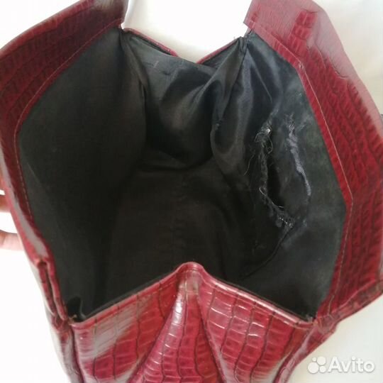 Сумка саквояж ретро бронь