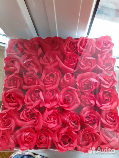 Мыльные розы 36 шт в упаке