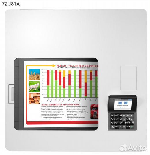 Принтер HP Color LaserJet Enterprise M554dn A4 Цве