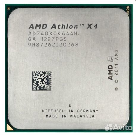 AMD Athlon II X4 740. FM2