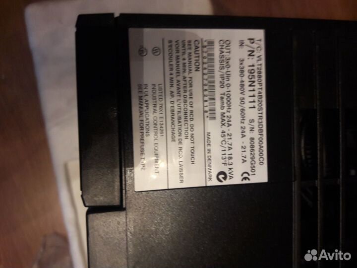 Преобразователь частоты Danfoss VLT2880