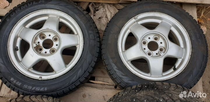 Колеса зимние 175 65 r14 на ваз