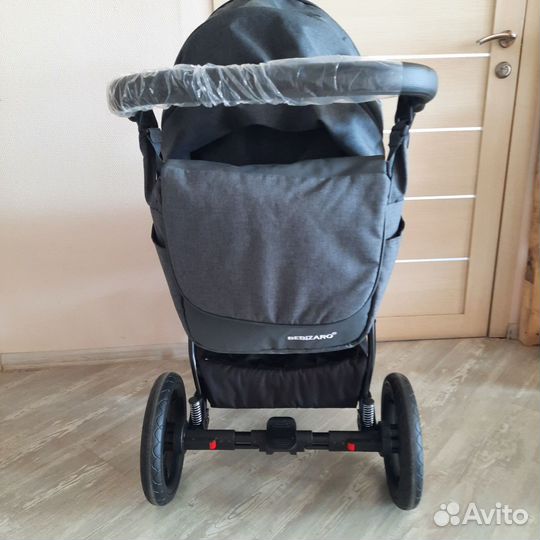 Коляска прогулочная bebizaro sport graphite