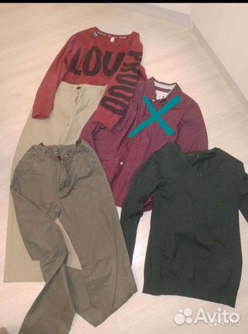 Вещи пакетом на мальчика 140